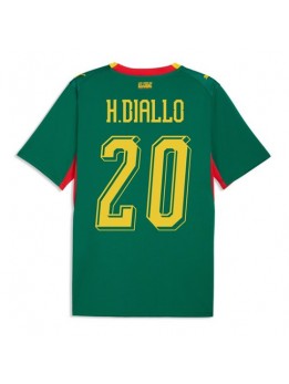Muži Futbalové oblečenie Senegal Habib Diallo #20 MS 2026 Krátky Rukáv - Preč Muži Futbalové oblečenie Senegal Habib Diallo #20 MS 2026 Krátky Rukáv - Preč